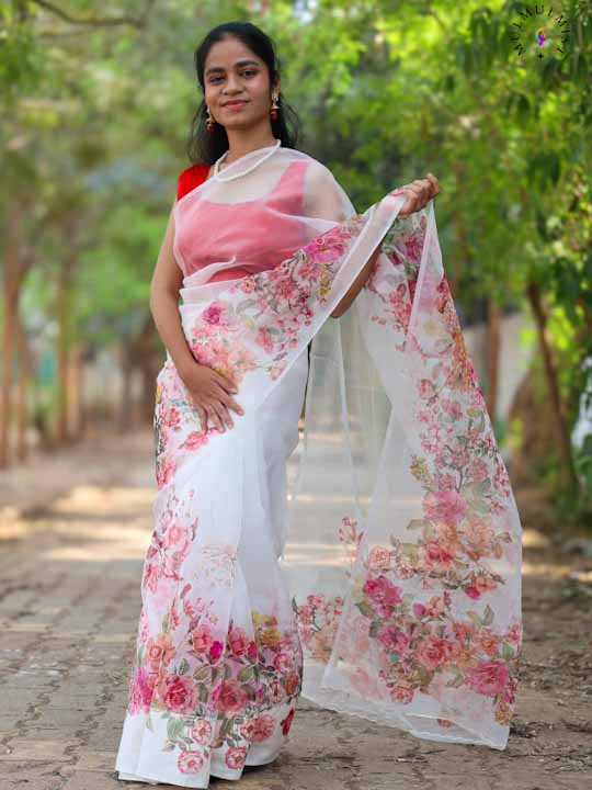 FLORAL NOTE (SAREE)