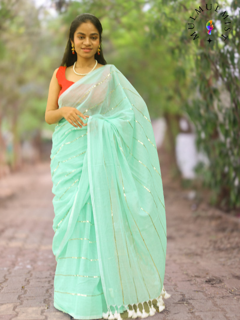 GREEN AURA (SAREE)