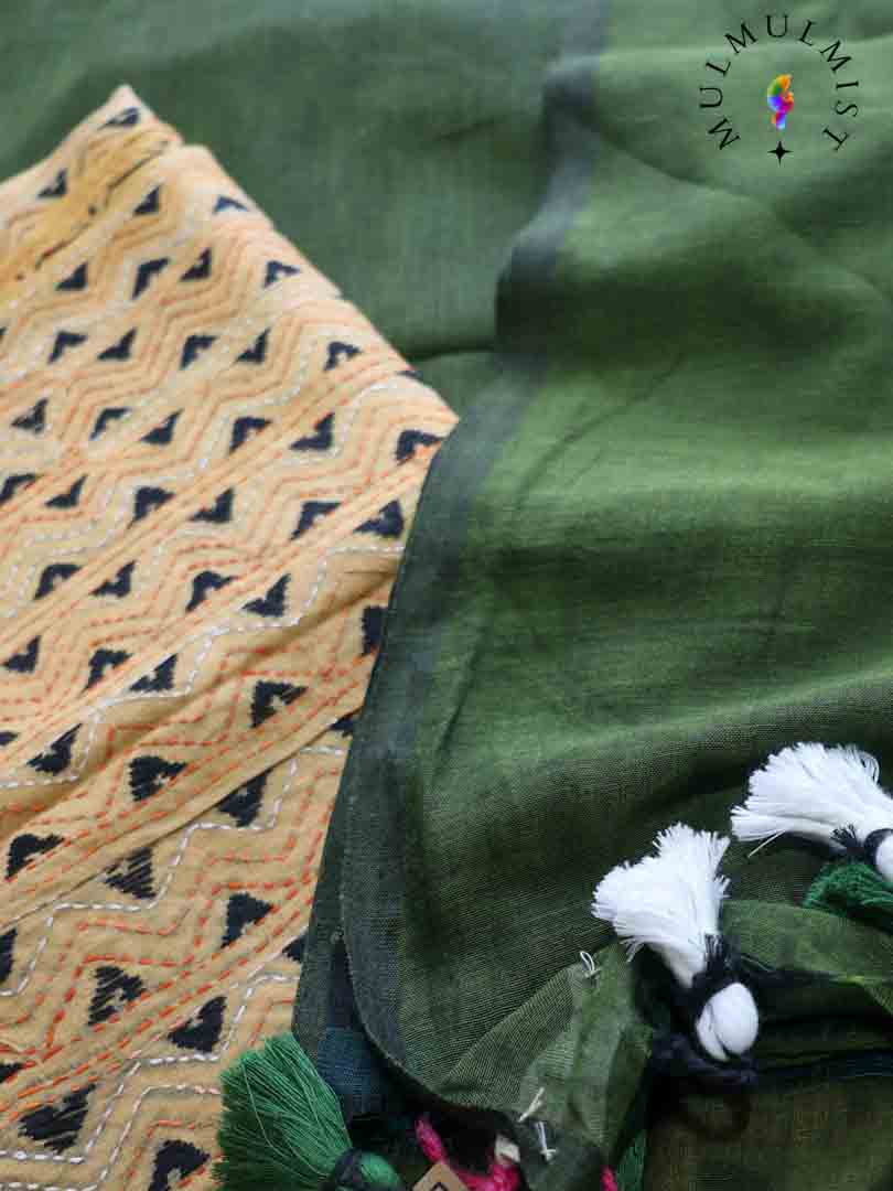 OLIVE ELEGANCE (SAREE)