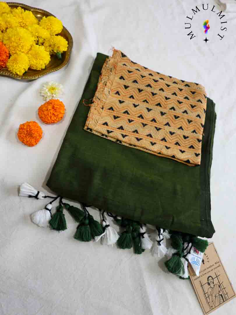 OLIVE ELEGANCE (SAREE)