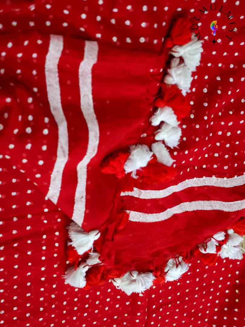 RUBY RED (SAREE)